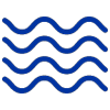 Recreational water bodies icon